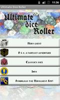Ultimate Dice roller poster