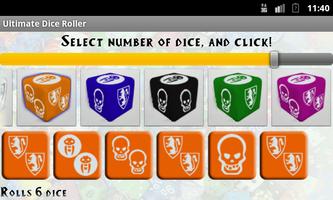 Ultimate Dice roller screenshot 2