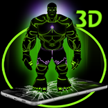 Green Giant Hero 3D Theme
