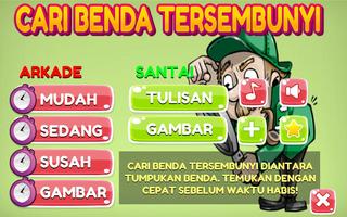Game Anak: Mencari Benda Cartaz