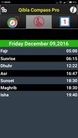 Qibla Compass and Prayer Times स्क्रीनशॉट 1