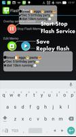 برنامه‌نما Flash Memo on Lock Screen عکس از صفحه