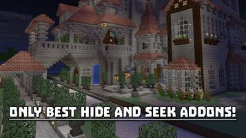 hide and seek for mcpe 포스터