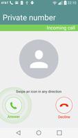 Hide My Caller ID Phone Number स्क्रीनशॉट 1