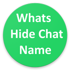 Hide|Remove|Fake Chat Name for Whats with 1 Click-icoon