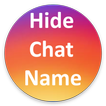 Hide Chat Name For Insta