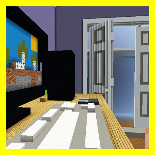 Hide and seek. Bedroom. Map for Minecraft