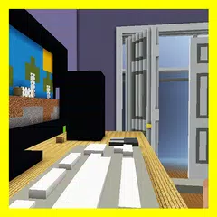 Hide and seek. Bedroom. Map for Minecraft APK download