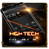 High Tech Black Launcher icon