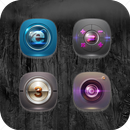 High Tech Texture Camera Iens Icon Pack APK