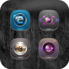 High Tech Texture Camera Iens Icon Pack アイコン