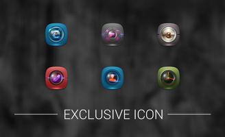 2 Schermata High Tech Texture Camera Iens Icon Pack