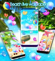 Sunny beach live wallpaper capture d'écran 3