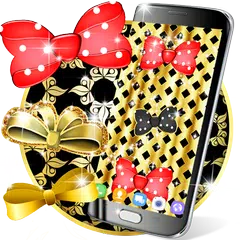 Baixar Golden bowknot live wallpaper XAPK