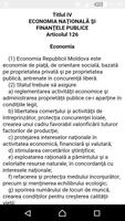 Constituția Republicii Moldova スクリーンショット 1