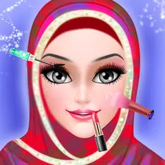 Скачать Muslim Hijab Doll Fashion Salon - Wedding Makeup APK