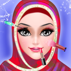 Muslim Hijab Doll Fashion Salon - Wedding Makeup icône