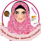 hijab girl salon : spa-make up-fashion icône