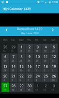 Hijri Calendar 1439 capture d'écran 1