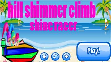 happy shimmer shine in beach постер