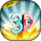 3D Text Maker and editor - 3D Logo Maker icône