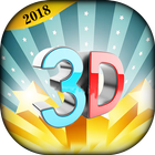 3D Text Maker and editor - 3D Logo Maker simgesi