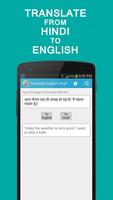 English to Hindi Translator - Learn English Cartaz