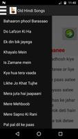 Old Hindi Songs हिंदी फिल्म  Audio + Lyrics پوسٹر