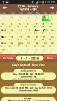 Hindu Calendar plakat