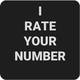 I rate your number. simgesi