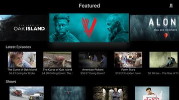 HISTORY for Android TV (Unreleased) Screenshot 1