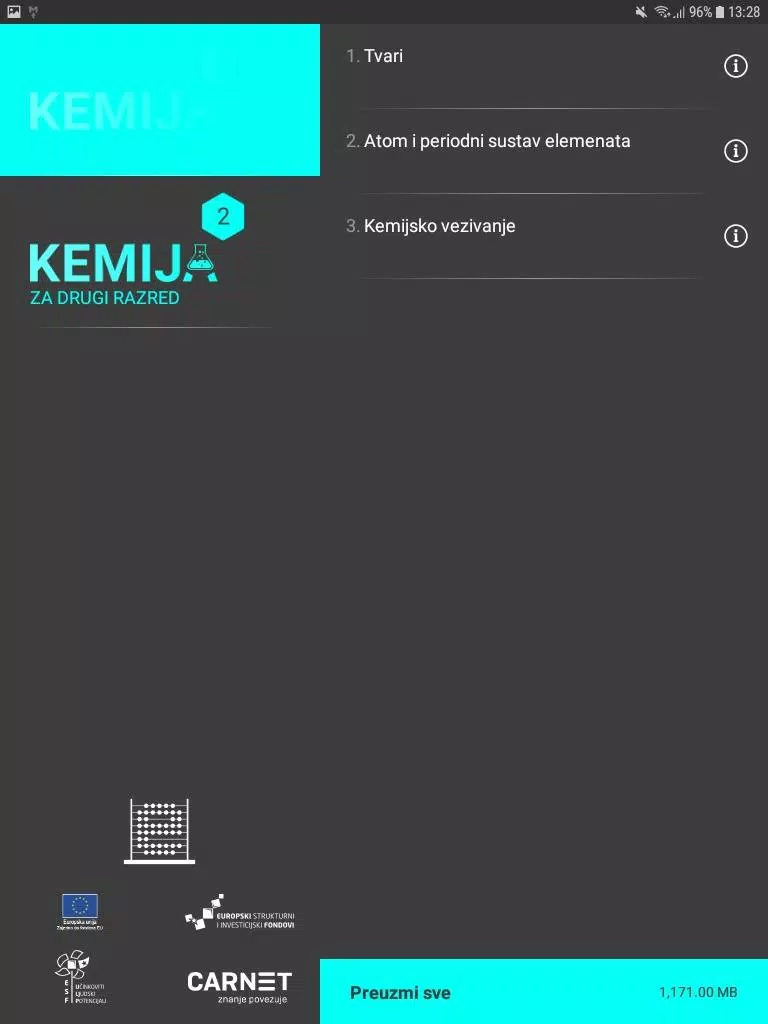 e-Škole Kemija 1 & 2 APK for Android Download