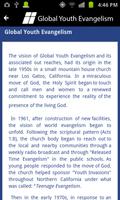 Global Youth Evangelism imagem de tela 2