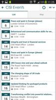 CISI Events screenshot 1