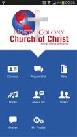North Colony Church of Christ poster