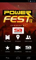 Powerfest2014 Pwrd by SafeAuto Affiche