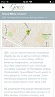 Grace Bible Church تصوير الشاشة 1