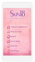 Skin18 Skincare Natural Beauty 海报