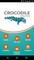 Crocodile Baby Plakat