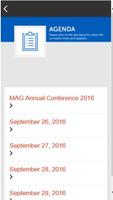 MAG 2016 Annual Conference App capture d'écran 1