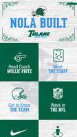 Tulane Football App Affiche