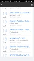 2017 MIAAA Conference App اسکرین شاٹ 1