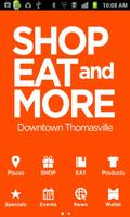 SHOP EAT and MORE Affiche