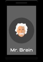 Mr. Brain Memory Game Affiche