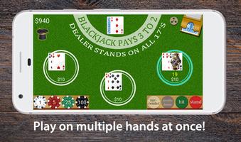 Multi Hand Blackjack Affiche