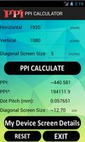 برنامه‌نما PPI Calculator عکس از صفحه