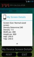 PPI Calculator ảnh chụp màn hình 2