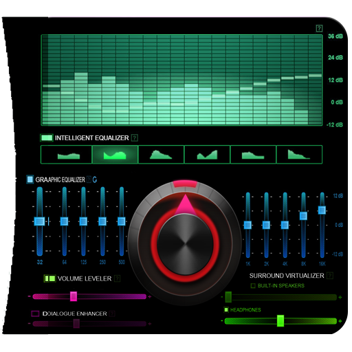 vPro Music Player Equalizer