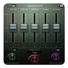 Music Equalizer + Volume Boost أيقونة