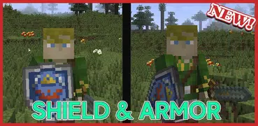 Shield and armor for Minecraft